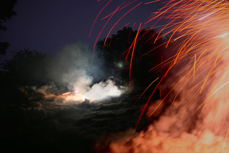 Illustration for article titled Gorgeous Photos Capture Smoke Bombs and Pyrotechnics As They Explode